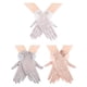 thumbnail image 1 of Guantes de encaje Skylety para mujer cortos con estampado floral para fiesta de té x3, 1 of 7