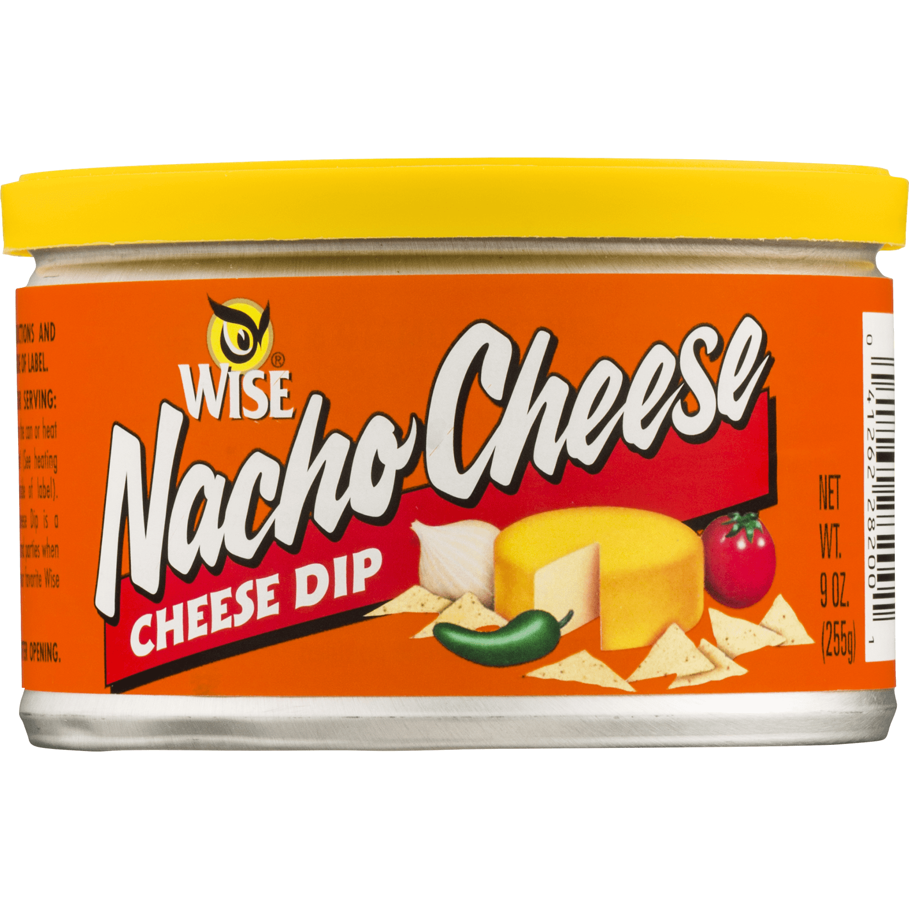 Wise Nacho Cheese Dip, 9 oz. Aluminum Can, Low Sodium, Shelf Stable