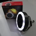 thumbnail image 5 of Portable Battery Operated LED Fan Light Mini Air Cooler Outdoor Camping Tent Lamp with Hanging Hook black, 5 of 5
