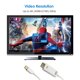 thumbnail image 5 of SatelliteSale Unidireccional Mini DisplayPort a Cable HDMI Macho a Masculino PVC Cordón blanco (6 pies) SatelliteSale Cable de DisplayPort, 5 of 7