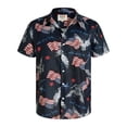 thumbnail image 3 of Camisas de moda para hombre con bandera hawaiana de Estados Unidos, ropa de marihuana, blusa de manga corta con estampado 3D para playa, ropa vintage Y2k, 3 of 5