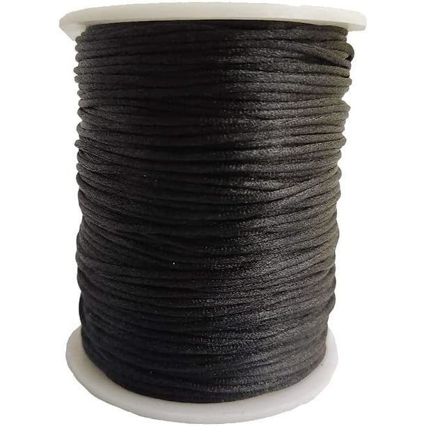 1.5 mm Nylon Satin Cord Beading Braided Thread String for Macrame ...