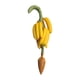thumbnail image 1 of Plátano artificial, fruta de imitación, accesorio decorativo, racimo de plátanos para la cosecha amarillo, 1 of 9