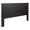 Black, variant on Pemberly Row Traditional Wood King Flat Panel Headboard in White
