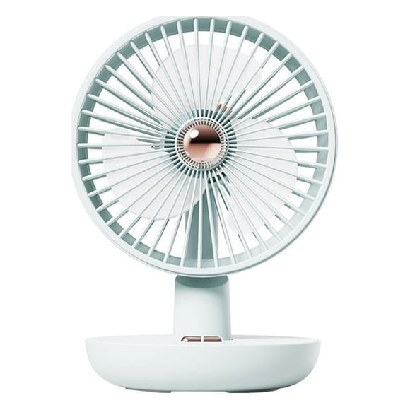 Ventilador Wosthever Ventilador frío portátil 3 velocidades bajo ruido color verde
