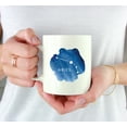 thumbnail image 3 of Koyal Wholesale Zodiac Blue Watercolor Ceramic Coffee Mug, Aries, 3 of 5