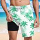 thumbnail image 5 of Pantalones Cortos Casuales para Hombre Imprimir con Bolsillos Pantalones de Playa de Cintura Elástica, Pantalones Cortos de Cintura Elástica para Hombre, 5 of 6