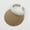 Khaki, variant on Womens Visor Hat Pearl Headband Baseball Cap Woven Hollow Sunhat Sunscreen Sunshade Adjustable Outdoor Sport Cap