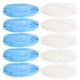 thumbnail image 1 of 20 fundas desechables ecológicas degradables, impermeables, a prueba de polvo, para el hogar (azul y blanco)., 1 of 7