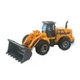 thumbnail image 3 of Toolbench Time! 1:30 RC Remote Control Bulldozer Construction Truck With 5 Channels - Yellow, 3 of 3