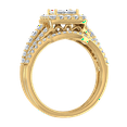 thumbnail image 2 of 1 1/2 Carat Diamond Engagement Ring Band in 14K Yellow Gold (Ring Size 5.5), 2 of 5
