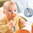 thumbnail image 4 of pvdgvd Baby Food Grade Silicone Spoon, Soft & Heat-Resistant for Complementary Food, Bendable Handle & Easy to Clean, Training Tableware, 4 of 4
