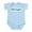 Sky Blue, variant on CafePress - Littlebuggah Body Suit - Baby Light Bodysuit, Size Newborn - 24 Months