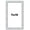 Fremont Silver, variant on 11x19 Frame Silver Black Rustic Sonoma Solid Wood Picture Frame | 1.5 Inch Moulding Width |