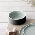 thumbnail image 7 of Noritake ColorTrio Graphite 16-Piece Stax Dinnerware Set, Service for 4, 7 of 7