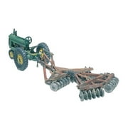 Woodland Scenics D207 Tractor & Disc Plow Metal Cast Kit HO WOOD207