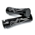 thumbnail image 2 of Krator Motorcycle Hand Grips 1 Inch Handlebar Bars Pair Compatible with Victory Cross Country, 2 of 2