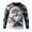 C-Blue691, variant on DHFJKG Mens Christmas Sweatshirt Santa Printed Long Sleeve Crew Neck Loose Fit Pullover Xmas Cozy Jumper Tops