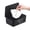 black, variant on Make Up Remover Wipes Wipes Dispenser for Bathroom Black Wipes Dispenser Non-Slip Refillable Wipes Container with Sealing Lid Wipe Holder for Fresh Wipes, 7.28x4.80x2.75 inch