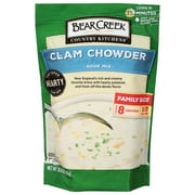 Bear Creek Country Kitchens Clam Chowder Soup Mix, 8 Serving, 10.4 oz. Pouch