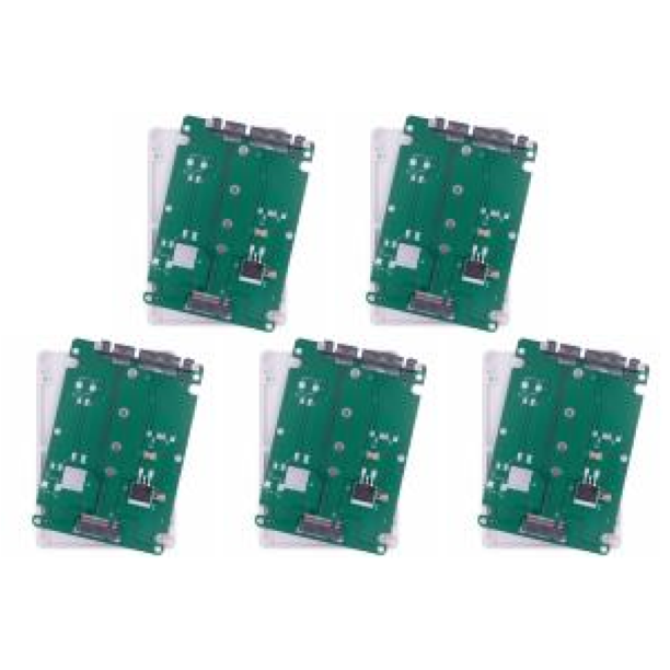 Caja Disco Duro M.2 NGFF SSD A SATA3 2 5 Pulgadas 6 Gbps para PC (blanco)
