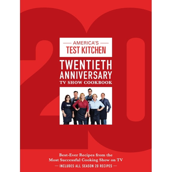 Pre-Owned America's Test Kitchen Twentieth Anniversary TV Show Cookbook: Best-Ever Recipes from the Most Successful Cooking Show on TV (Complete Atk TV Show Cookbook) Hardcover