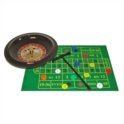 Trademark Poker 10TFB31110 Deluxe Roulette Set with Chips Walmart