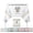 All White / Gold, variant on Grafted IN - Messianic Christian Prayer Shawl/Tallit Prayer Shawl - Creation and Restoration Talit