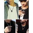 thumbnail image 2 of Skull Bullet Necklace/skull Feather Necklace/skull Necklace, Stainless Steel Gothic Punk Statement Jewelry For Men/women, Come Gift Box, 2 of 4