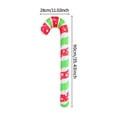 thumbnail image 6 of Dserfhy Inflatable Candy Canes Balloons for Christmas Decorations Large Candy Sticks with Red And White Stripe for Xmas Indoor Outdoor Holiday Yard Pool Beach Decor, 6 of 8