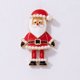 thumbnail image 3 of Festive Santa Claus Long Drop earrings - Sparkling Cubic Zirconia, Perfect for Christmas & Holiday Celebrations, 3 of 6