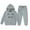 Grey, variant on WhouRiu Toddler Girl Outfit Sets Cat Print Long Sleeve Hoodie Pullover Top Pants Child Casual Sports Outfits Black,Sizes 2-3