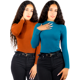 thumbnail image 1 of Set De Dos Sueteres para Mujer Unitalla Casual Sweater Dama Diseño Canale de Moda A Relieve Abrigo Ligero Invierno Blusa Manga Larga Multilooks Elegante o Casual, 1 of 5