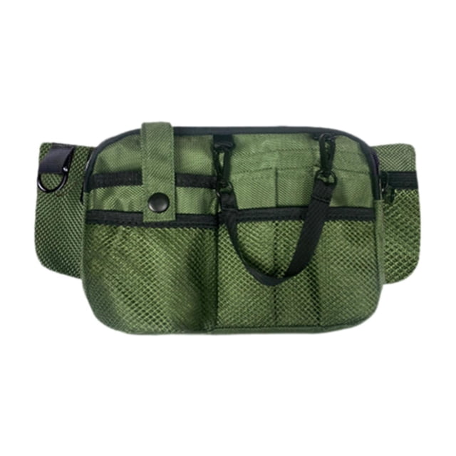 Riñonera para enfermera veterinaria, riñonera de enfermería, organizadora para enfermera, cinturón de herramientas para médico. Verde