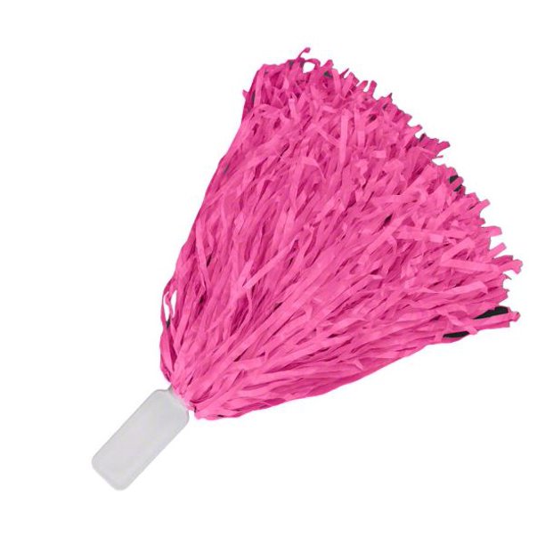 Non Light Up Short Handle Cheer Pom poms Pink