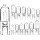 thumbnail image 1 of Dimmable G9 Halogen Bulbs 40W 230V Warm White For Microwave Oven Cooker Ceiling Lights Pack of 12 [Energy Class G], 1 of 5