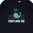 thumbnail image 3 of Inktastic Portland Maine Coastal Baby Sweatshirt, 3 of 4