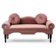 thumbnail image 2 of Mid - Century Modern - Rolled Arms and Curved Backrest - Various Room Styles - Decorates Rooms Uniquely, 2 of 3