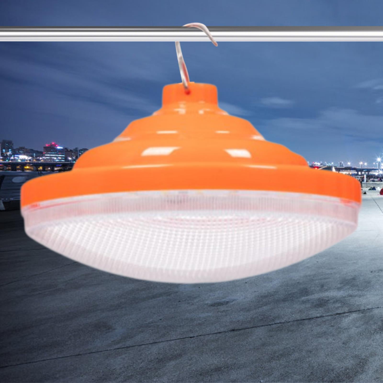 Wswqop Tent Lamp Emergency Lighting Modes Hanging Lightweight Camping Lamp for Camping Dia 160MM 200W