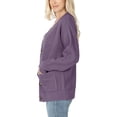 thumbnail image 5 of KOGMO Women's Waffle Knit Sweater Cardigans with Buttons and Pockets, 5 of 7