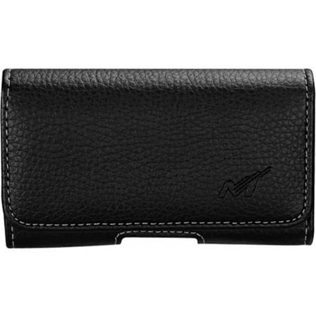 KTA iPhone 5 Horizontal PU Case, Black