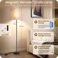 thumbnail image 3 of Lámpara de Pie GOEBLESON 164 cm Regulable con Control Remoto Beige 10W LED, 3 of 9