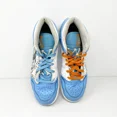 thumbnail image 4 of Ni - ke Ni - ke Boys Air Jordan 1 Mid DR6492-100 Blue Basketball Shoes Sneakers Size 7Y, 4 of 5