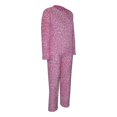 thumbnail image 4 of Pijama Simply Basic Dama Talla CH Set 2 piezas Corazones Animal Print Rosa, 4 of 4