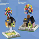 thumbnail image 4 of Casa de globos flotantes, marco de equilibrio, casa voladora antigravedad, notas de viaje, DK7025, bloques de construcción ensamblados, juguete, 4 of 5
