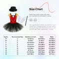 thumbnail image 7 of TiaoBug Kids Girls Circus Costume Sequins Leotard Dress Halloween Party Dress Up Black 8, 7 of 7