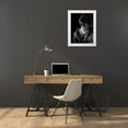 thumbnail image 3 of Ross, Corine 25x32 White Modern Wood Framed Museum Art Print Titled - Taking a Moment, 3 of 4