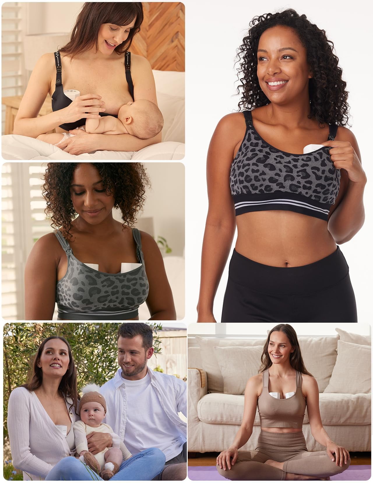 Momcozy S12 Pro-V Wearable Breast Pump Single with Silent Operation and Long Battery Life