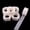 White, variant on Monyance tape for balloon decoration Glue Adhesive Points Tape for Balloon Decoration Handmade Arts & Crafts(0.39X0.79X1.77Inches)