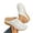 White, variant on Comfortable Everyday Shoes, Summer Breathable Footwear, Clogs for Women Close Toe Orthopedic Sandals With Arch Support Summer Slip On Wedge Sandals Comfortable Buckle Slingback Mules, Black 7